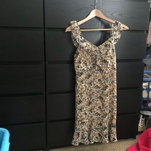 Ann Taylor ruffled dress